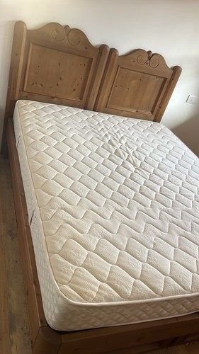 Letto legno matrimoniale - letto, in