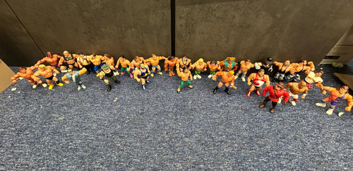 Figurine vintage joblot - figurine, wwf