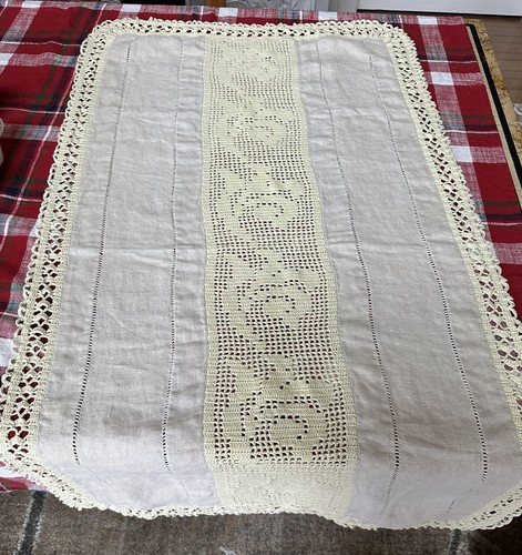Centrino corridore lino canapa - centrino/corridore,