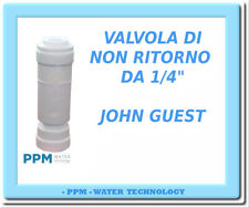 VALVOLA DI NON RITORNO ACQUA