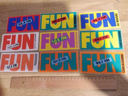 Lot anciens autocollants - lot, d'anciens