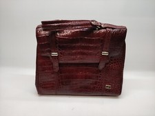 Borsa Cb Coccodrillo Brasilia Vintage Donna Italian Leather Bag Crocodile Pelle 