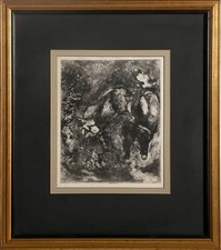 Marc chagall due tori - i, una