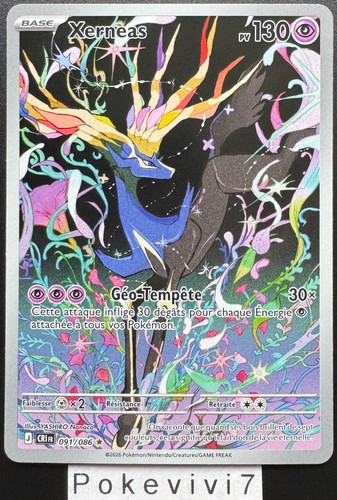 Carte pokemon xerneas - pokemon,
