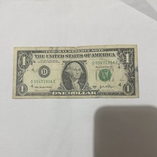 Banconota 1 Dollaro USA 2003 D05471908E