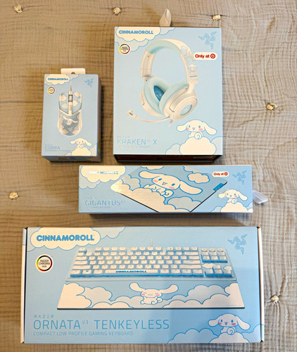 Razer kraken cinnamoroll - x,