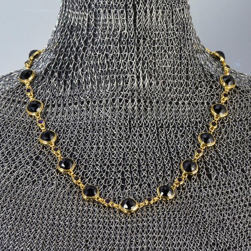 Collana spinello nero e - collana,