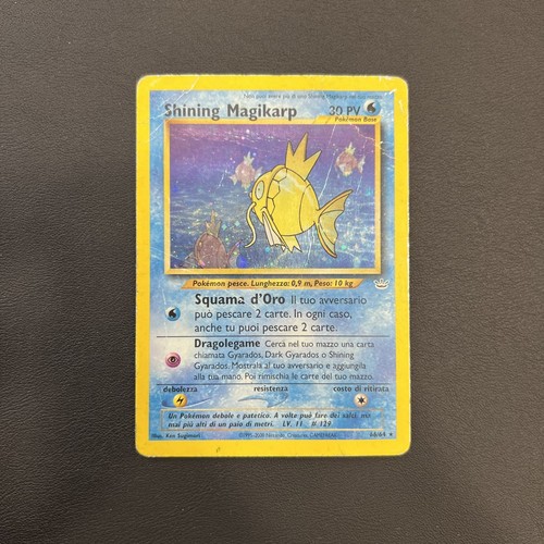 Pokemon card shining magikarp - shining,