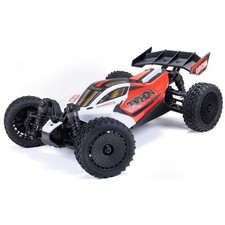 Arrma ARA2106T2 TYPHON GROM MEGA 380 Brushed 4X4 Buggy RTR batteria + caricatore rosso/bianco