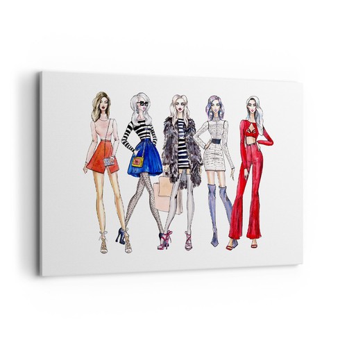 Quadro tela 100x70cm moda - su,