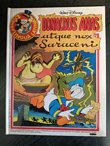 Fumetto disney lingua latina - lingua,