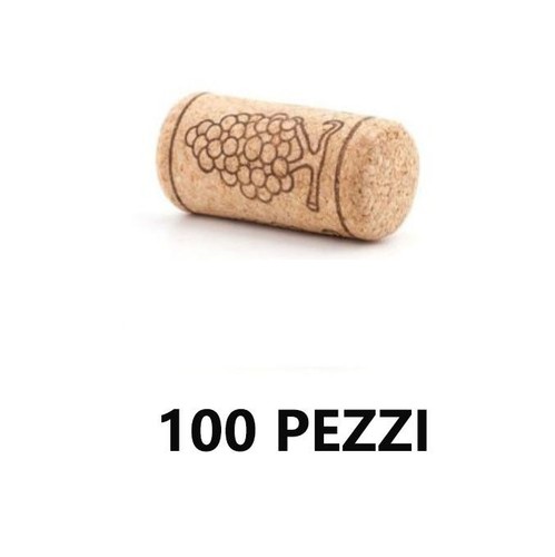 100 tappi sughero agglomerato - 100,