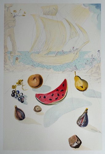 Dali salvador lithographie - salvador,