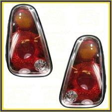 SET 2 FARO FANALE FANALINO POSTERIORE PER MINI ONE COOPER 2004 2006 GRUPPO STOP