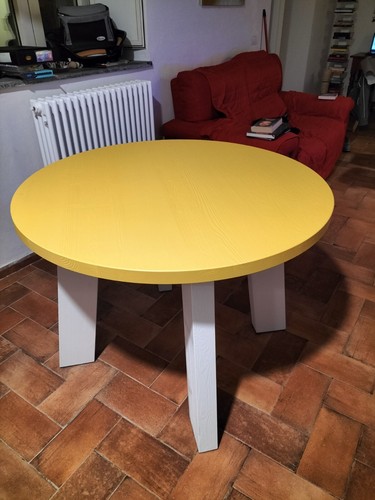 Tavolo tondo legno - tondo, f.lli