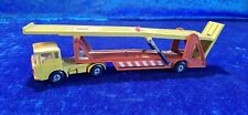 M6 MATCHBOX SPEED KINGS BISARCA CAR TRANSPORTER LESNEY VINTAGE ANNI 70 80