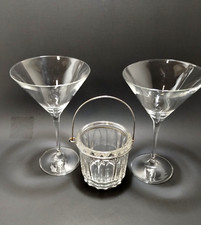 (2) TAG MARTINI GLASS~(1)vtg