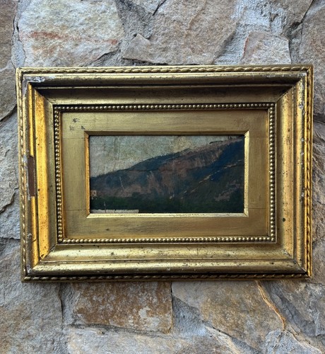 Quadro antico paesaggio - quadro,