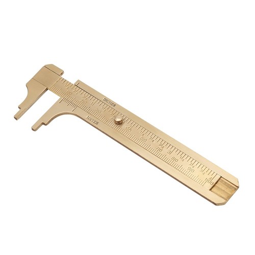 Scorrimento ottone calibro - ottone,