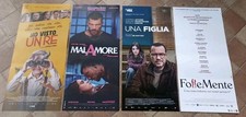 Lotto di 4 locandine originali FILM ITALIANI 33x70cm. circa 