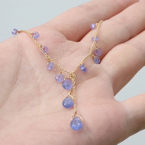 Collier tanzanite pierre - en,