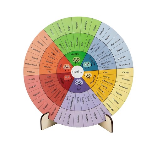 Ruota delle sensazioni rotonda - sensazioni,