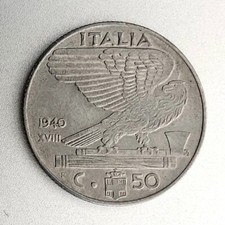 Moneta 50 CENTESIMI DI LIRA