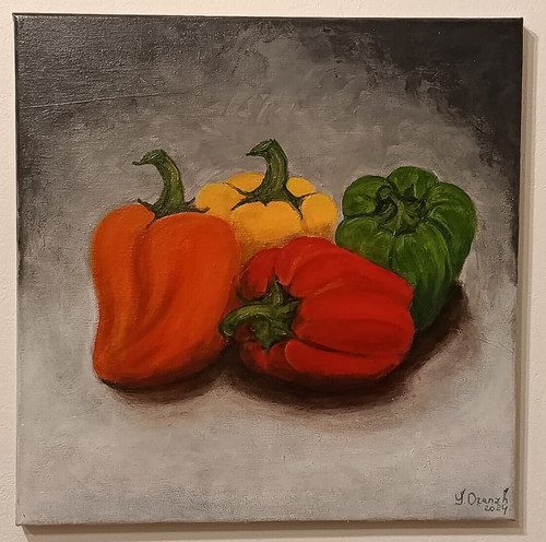 Peperoni quadro moderno - peperoni,