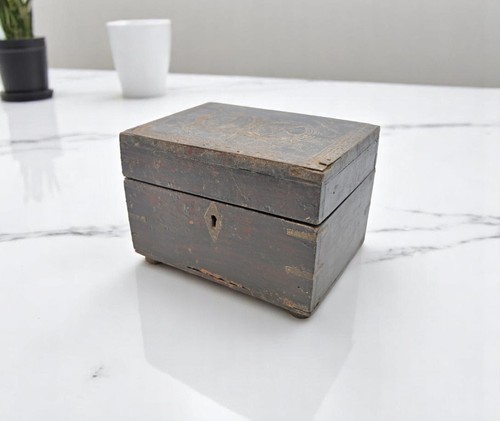 Antico legno portagioie - antico,