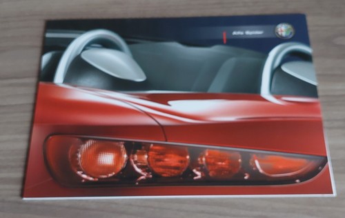 Depliant alfa romeo spider - depliant,