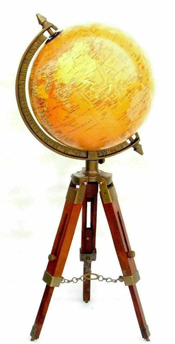 Mappamondo vintage con - mappamondo,