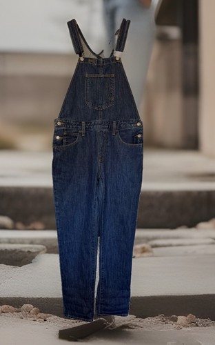 Salopette levis denim lavaggio - denim,