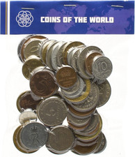 50 Monete Straniere Differenti