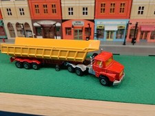 Majorette Scania 140 Camion Edilizia Ribaltabile Scala 1:60