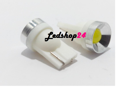 Coppia t10 w5w - w5w, cob