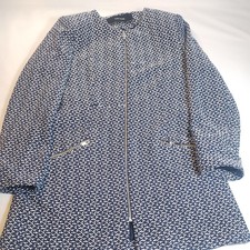 Zara Basic Tweed Frock Coat