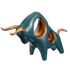  Statuetta del toro del fumetto della decorazione del bue dello zodiaco cinese