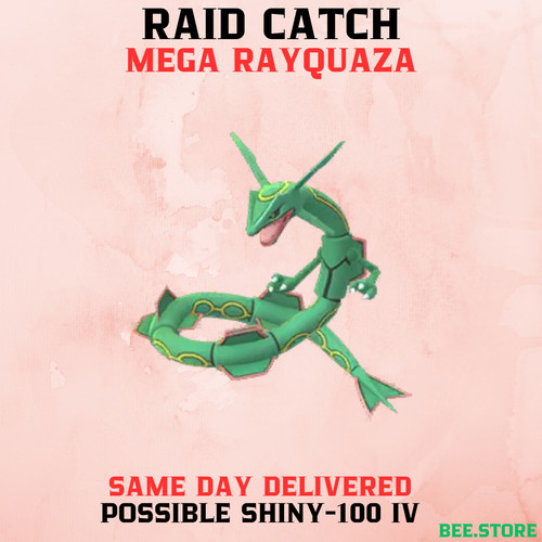 Mega rayquaza raid catch - mega,