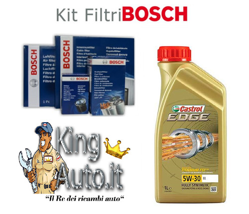 Kit tagliando filtri bosch - filtri, +