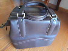 BORSA VIAGGIO BAULETTO IN PELLE ANNI 60