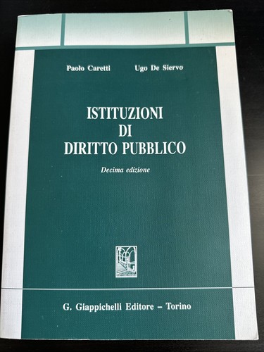 Istituzioni diritto - istituzioni, di