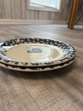 Set di due piatti artigianali
