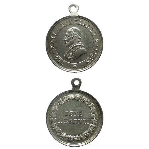 Medaglia vaticano leone xiii - medaglia,