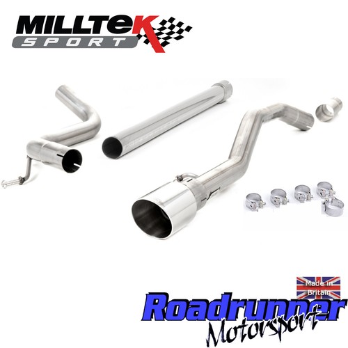 Milltek gti scarico cat - milltek,