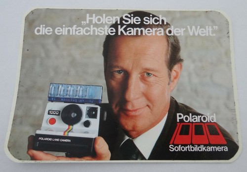 Adesivo pubblicitario polaroid - adesivo,