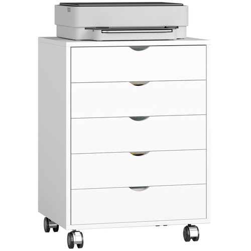 Homcom mobile ufficio con 5 - da,