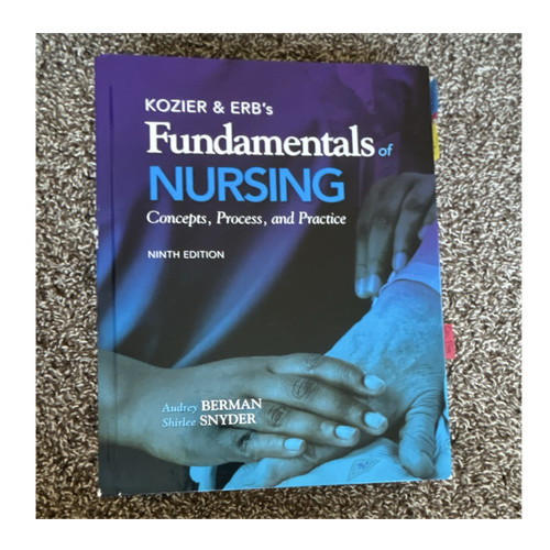 Kozier erb fundamentals - erb's, of