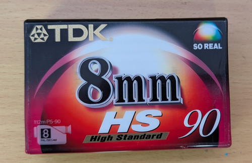Nastro videocamera tdk - nastro,
