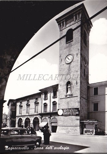 Bagnacavallo torre orologio - bagnacavallo,