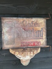 Art Deco Tin Cafe Coffee Sign